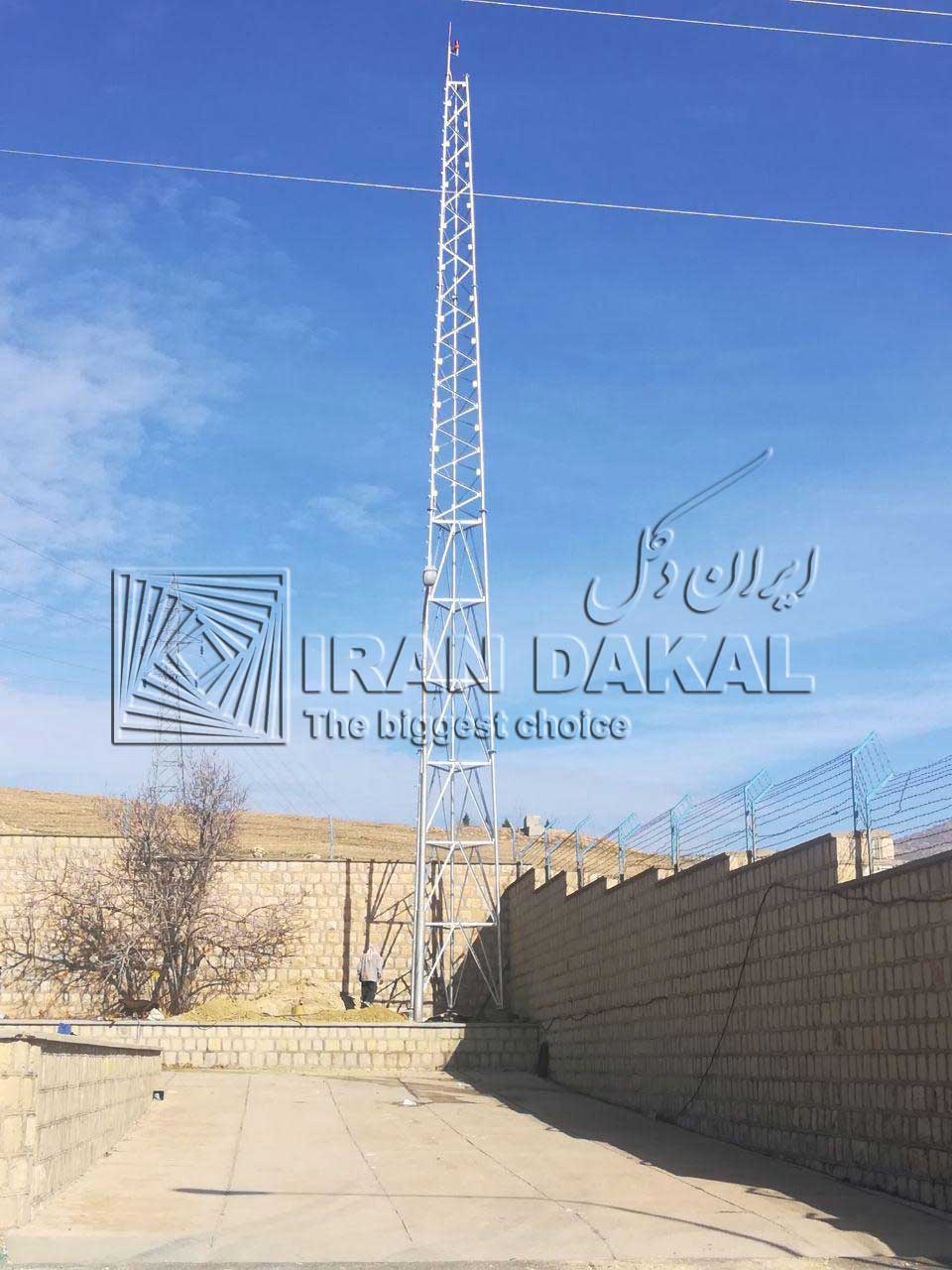 نصب دکل برق منطقه ای کرمانشاه 02